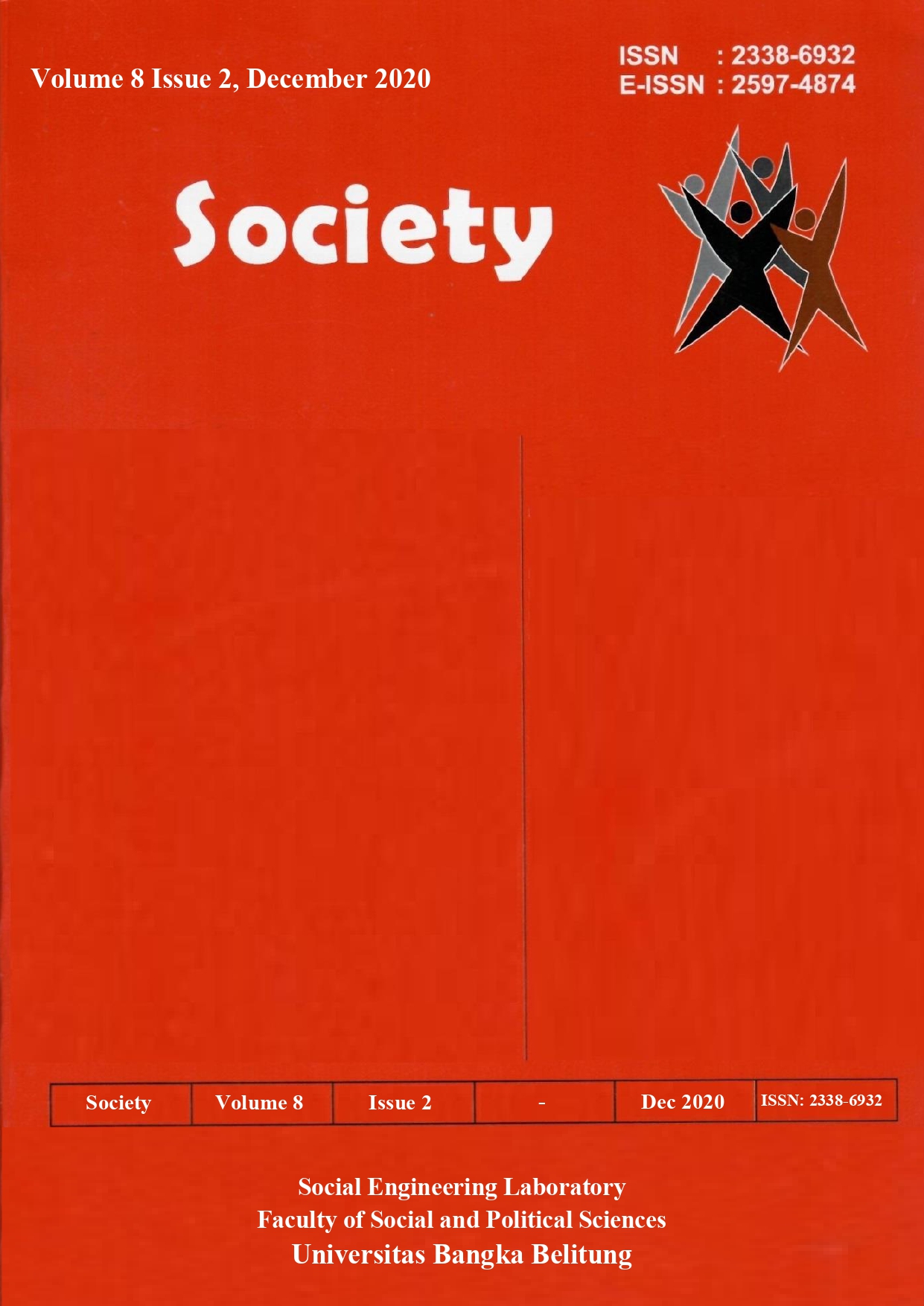 Society Volume 8 Issue 2#2020